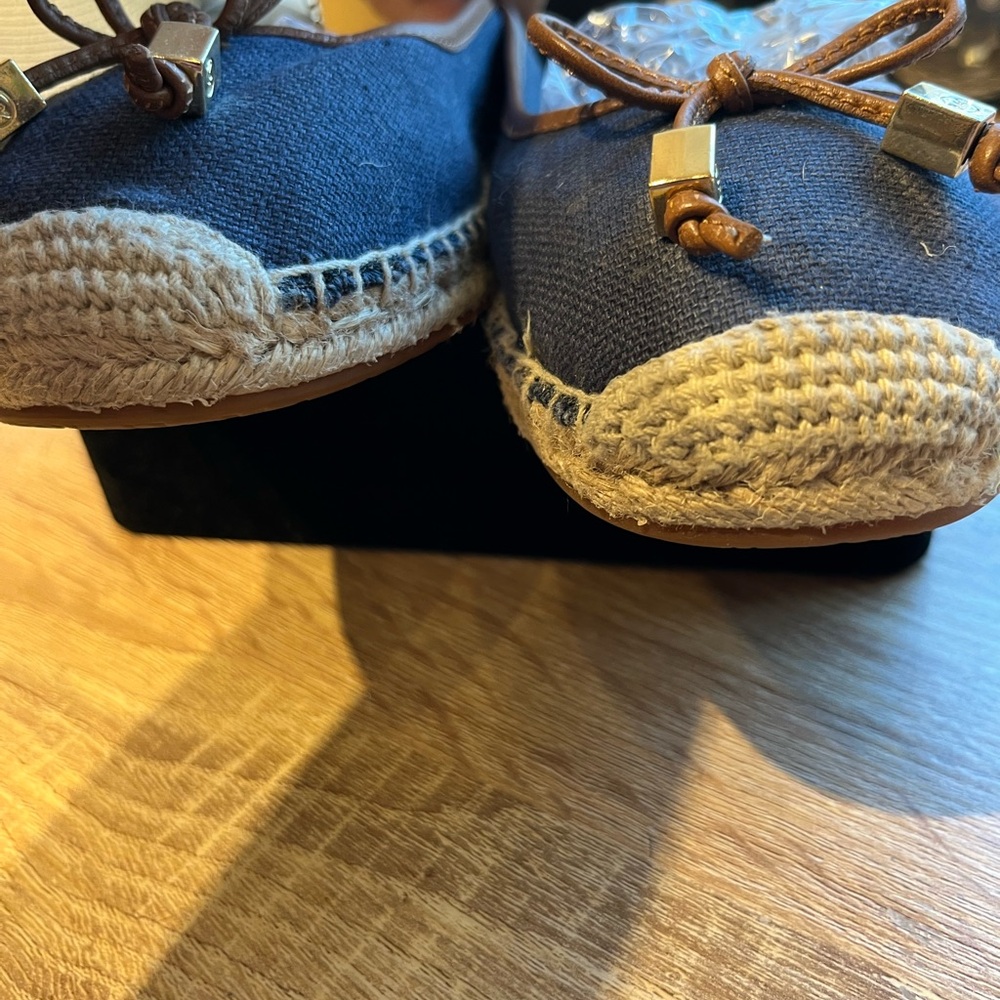 Michael Kors Navy Espadrille Shoes - Picture 5 of 6